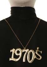 1970s Costume Gold Chain Necklace Accessory Alt 1
