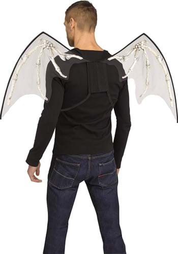 Adult Skeleton Bones Costume Wings