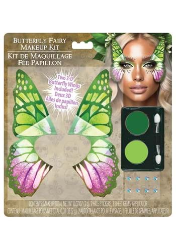 3D Butterfly Fairy with Gems Costume Makeup Kit