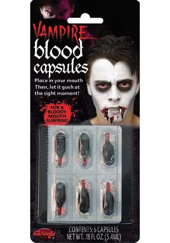 Vampire Costume Blood Capsules