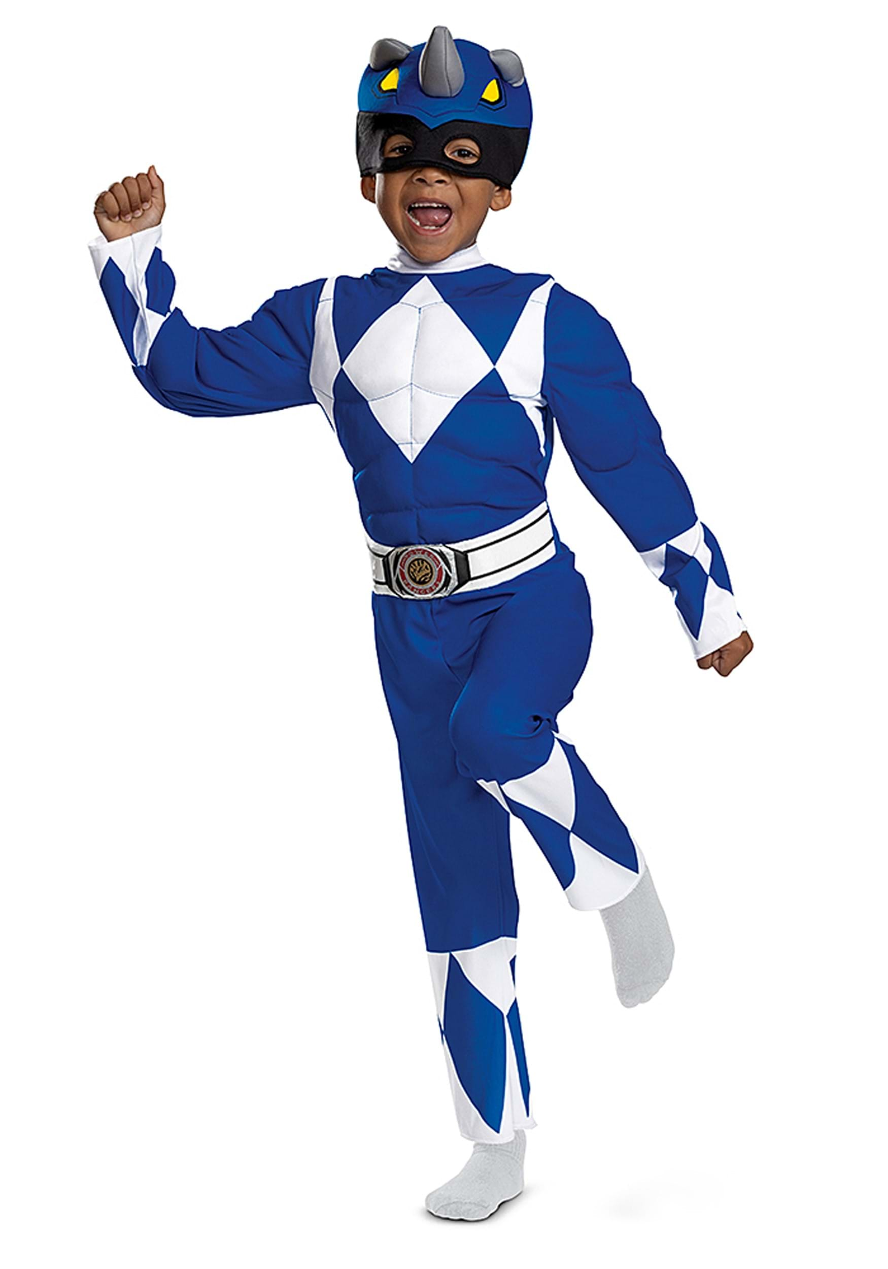 Power Rangers Toddler Blue Ranger Costume | Power Ranger Costumes