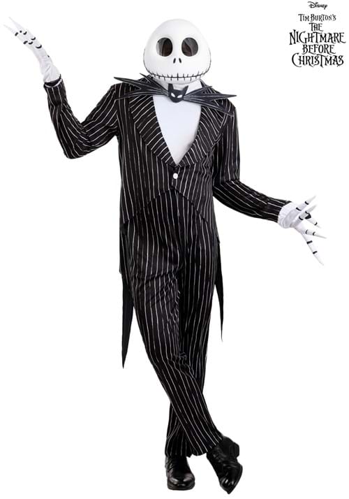 Deluxe Disney Jack Skellington Costume for Men