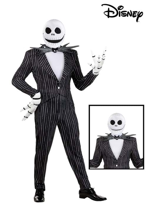 Authentic Disney Jack Skellington Mens Costume