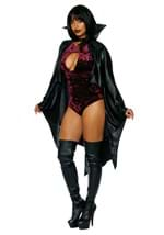 Womens Vampire Poncho Cape Costume Alt 1