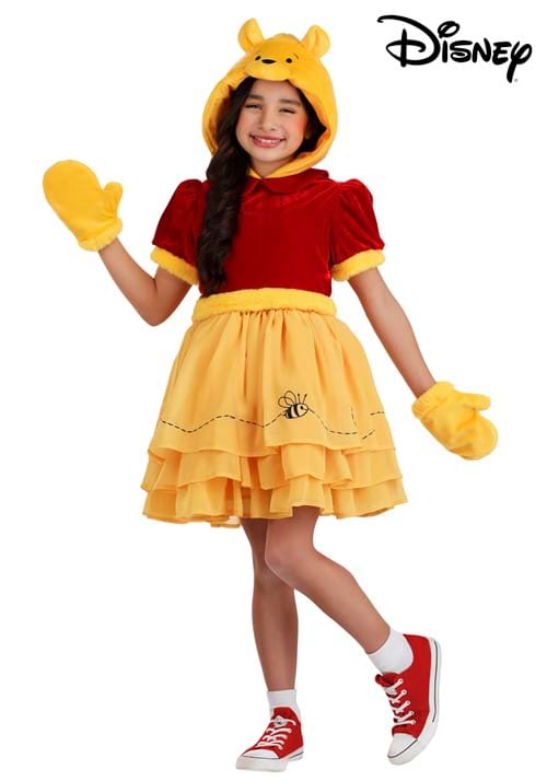 Disney Winnie the Pooh Girls Costume Dress