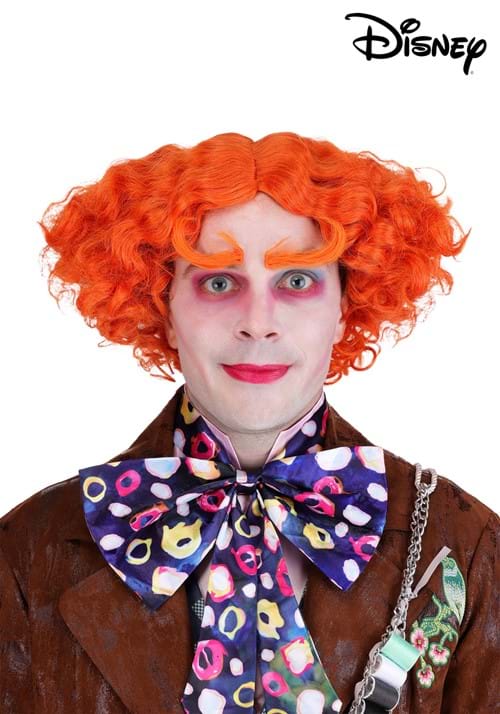 Adult Disney Mad Hatter Costume Eyebrows Wig