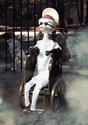 4FT Nightmare Before Christmas Animatronic Dr. Finkelstein u