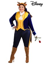Plus Size Women's Disney Beast Costume Alt 7