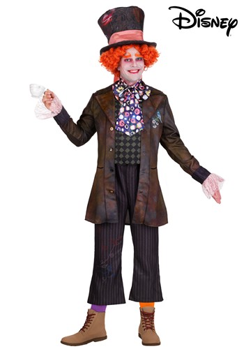 Mens Live Action Deluxe Disney Mad Hatter Costume