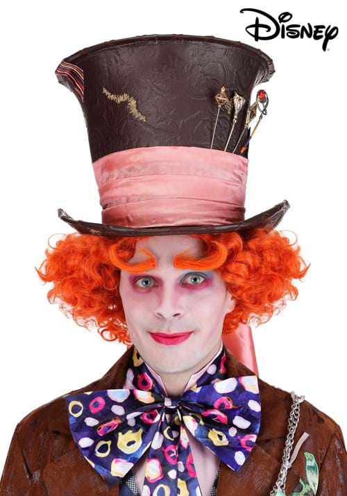 Premium Adult Disney Live Action Mad Hatter Costume Hat