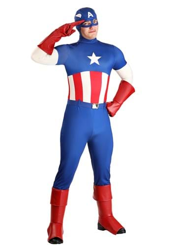 Premium Marvel Captain America Costume for Men