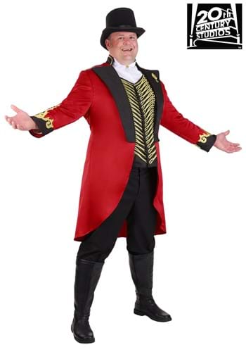 Plus Size Greatest Showman PT Barnum Ringmaster Mens Costume