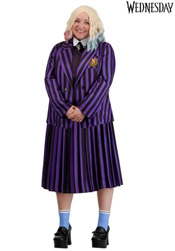 Plus Size Nevermore Academy Enid Sinclair Wednesday Costume