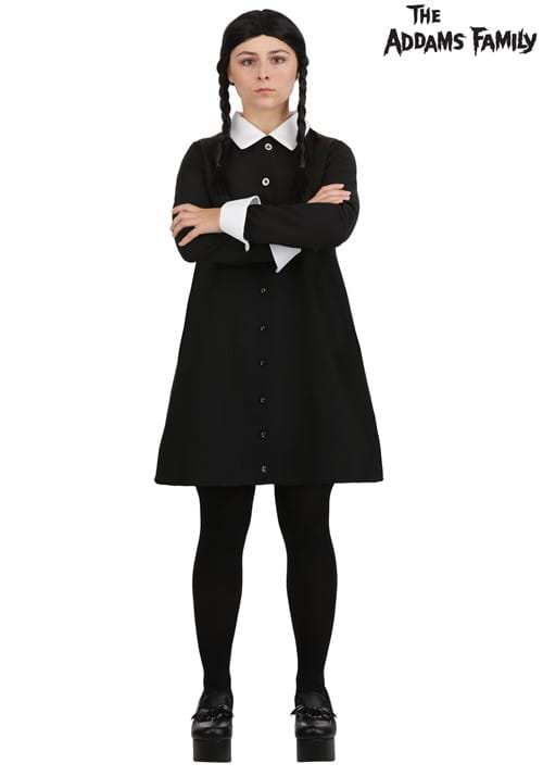 Womens1960s Wednesday Addams Costume