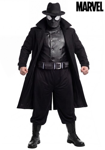 Plus Size Marvel SpiderMan Noir Mens Costume