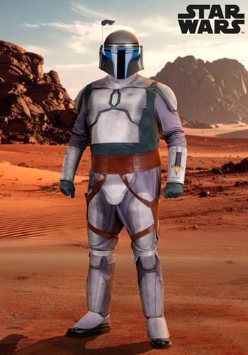 Plus Size Deluxe Star Wars Jango Fett Adult Costume
