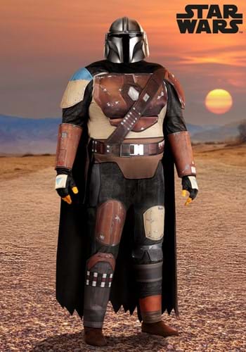 Plus Size Deluxe Star Wars Din Djarin Season 1 Man