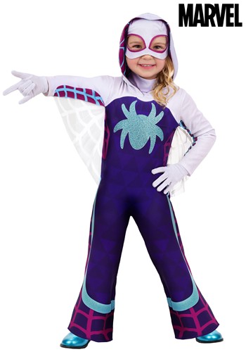 Girls Toddler Marvel Ghost Spider Deluxe Costume