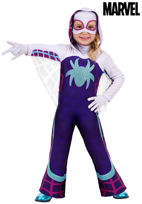 Girls Toddler Marvel Ghost Spider Deluxe Costume