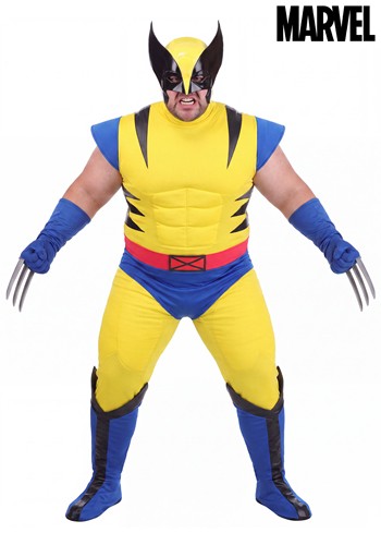 Plus Marvel XMen 1990s Wolverine Premium Costume