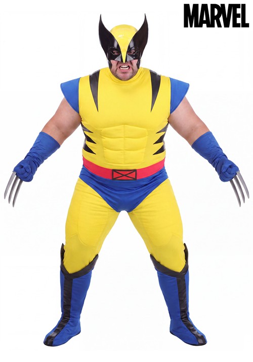 Plus Marvel XMen 1990s Wolverine Premium Costume