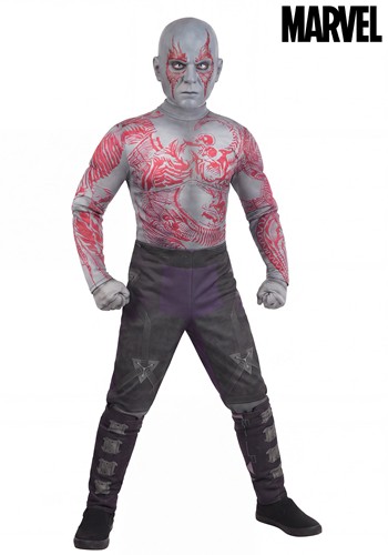 Boys Marvel Drax Deluxe Costume