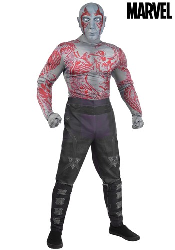 Adult Deluxe Marvel Drax Costume 1