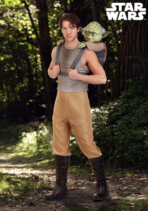Deluxe Mens Star Wars Luke Skywalker Yoda UPD