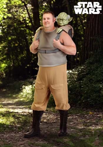 Plus Size Deluxe Star Wars Luke Skywalker Yoda Costume UPD