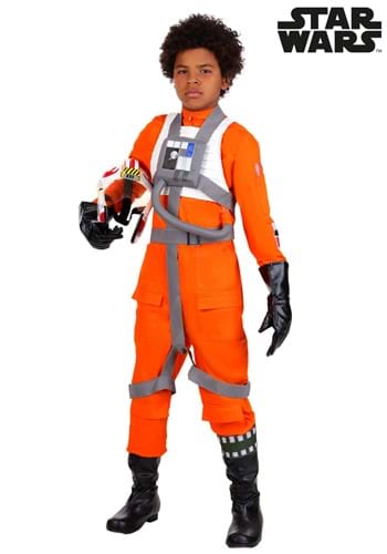 Deluxe Star Wars XWing Pilot Boys Costume