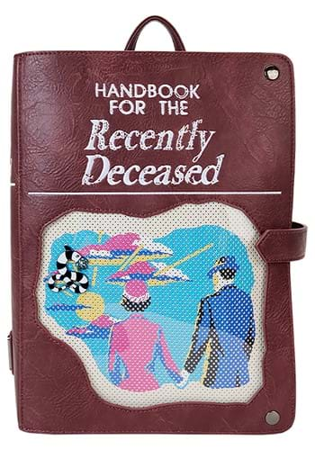 Beetlejuice Recently Deceased Handbook Backpack by Loungefly