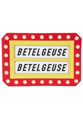 Beetlejuice Betelgeuse Marquee Glow Card Holder by Loungefly