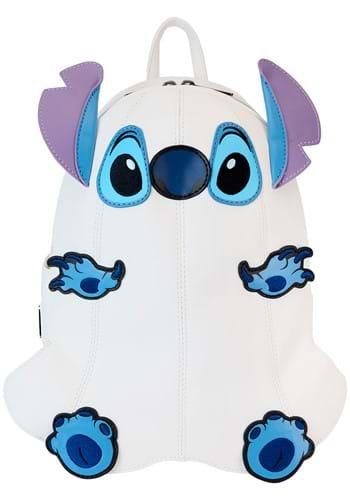 Disney Stitch Ghost Figural Glow Mini Backpack by Loungefly