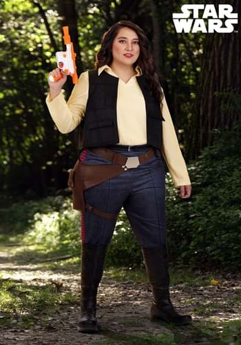 Plus Size Star Wars Han Solo Womens Costume UPD