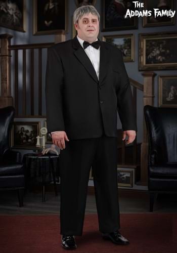 Plus Size Mens Gomez Addams Costume With Jacket, Pants