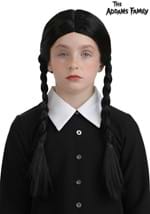 1960s Wednesday Addams Girls Costume Wig