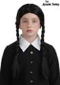 1960s Wednesday Addams Girls Costume Wig