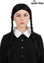 1960s Wednesday Addams Womens Costume Wig
