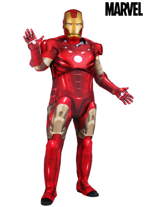 Plus Size Marvel Iron Man Premium Costume Men 1