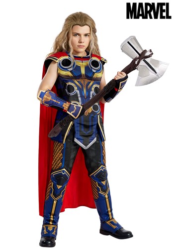 Boys Marvel Love and Thunder Thor Premium Costume