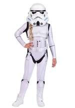 Girls Deluxe Star Wars Stormtrooper Costume Alt 1