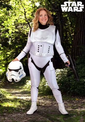 Plus Size Deluxe Star Wars Stormtrooper Womens Costume