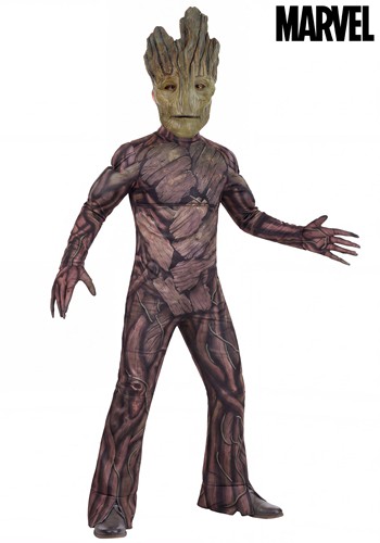 Boys Marvel Groot Deluxe Costume