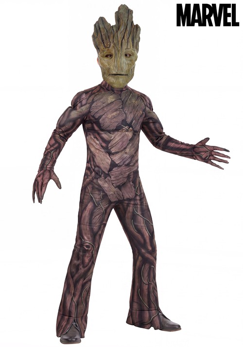 Boys Marvel Groot Deluxe Costume