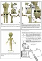 4.5FT Animatronic Area 51 Roswell Alien Decoration 10