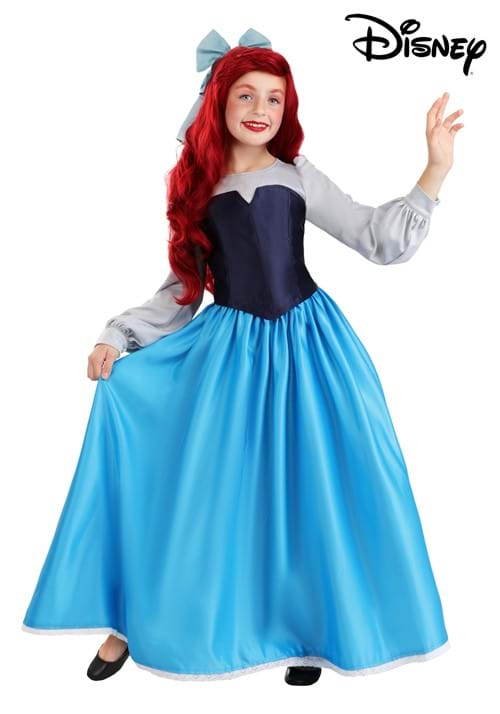 Disney The Little Mermaid Girls Ariel Blue Dress Costume