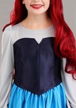 Disney Little Mermaid Girls Ariel Blue Dress Costume Alt 4