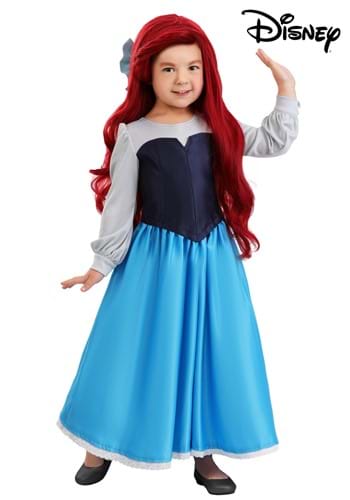 Disney Ariel Blue Dress Girls Toddler Costume