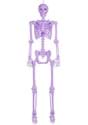 5FT Poseable Crazy Bones Skeleton Purple Decoration