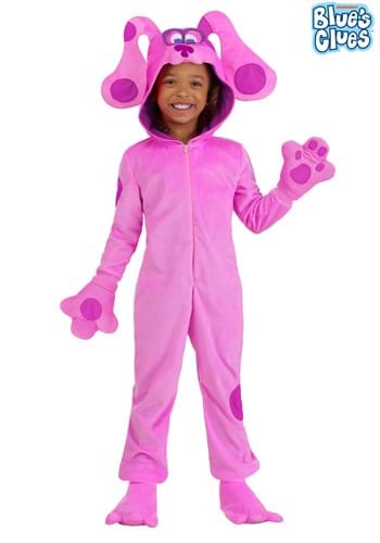 Girls Magenta Blues Clues Toddler Costume
